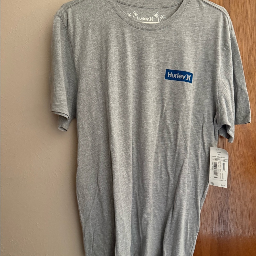 Gray short sleeve Hurley T-Shirt